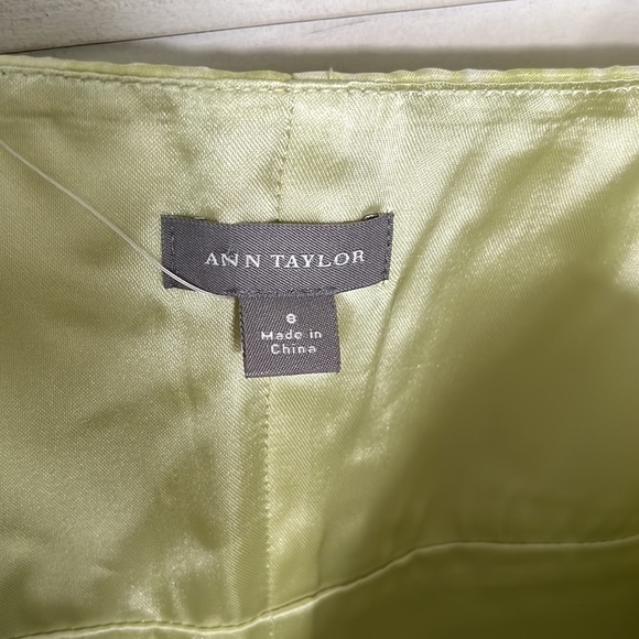 Ann Taylor Pastel Green Silk Spaghetti Strap Dress‎ Size 8 NWT - Picture 2 of 8